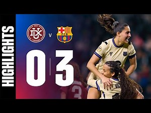 LIGA F | DUX LOGROÑO 0 vs 3 FC BARCELONA 🔵🔴