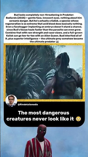 This Harmless-Looking Creature Isn't Harmless | Predator: Badlands (2025) 👀🩸