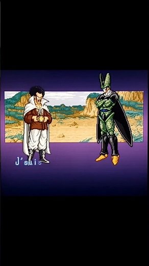 Hercule 🫣 versus Cell dragon ball z super Nintendo snes dbz