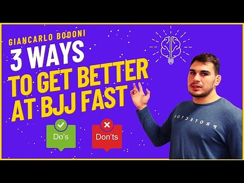 HOW TO GET BETTER AT BJJ FASTER - TIPS AND STRATEGIES TO IMPROVE YOUR JIU-JITSU MORE RAPIDLY
