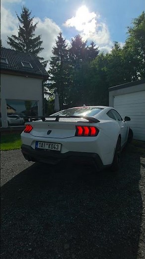 2025 Ford Mustang Dark Horse | start-up sound