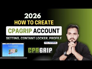 cpagrip full tutorial hindi | how to create cpagrip account 2026 | how to start cpa marketing