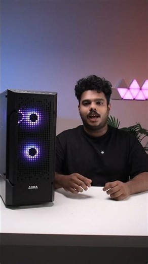 Ryzen 5 7600X + RTX 3050 AM5 PC Build | Tron PC #Shorts