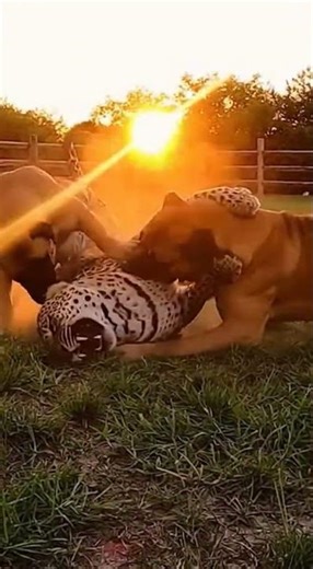 Leopard vs Boerboel: The Ultimate Backyard Guard Dog Defense!