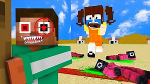 Squid Game Parody Baby Herobrine Revenge - Sad Minecraft Animation - Monster School | Rusplaying