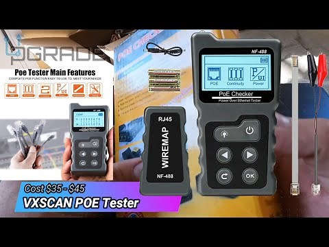 VXSCAN POE Tester