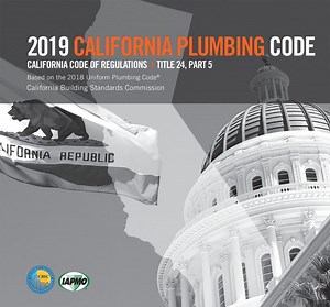 California Plumbing Code Free Download