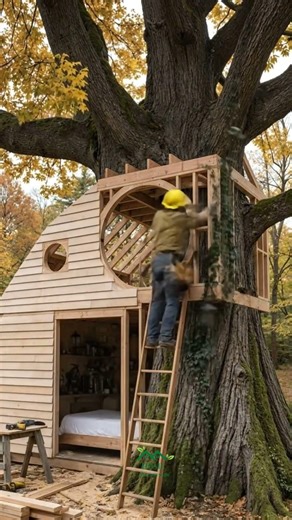 Mind Blowing Unique Treehouse Design & Renovation Process