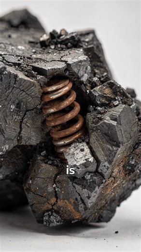 Ancient Metal Spring Found in Coal Mine