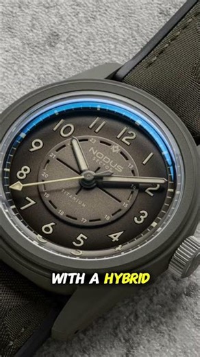 This Nodus Sector 2 Field Titanium Limited Edition Field Watch Is Value Packed! #fieldwatch