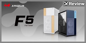 InWin F5 全塔機殼｜風格前面板、支援背插主機板、預裝靜壓風扇