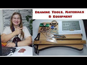 Drawing tools, materials, instruments & equipment. Educational videos on Technical drawing