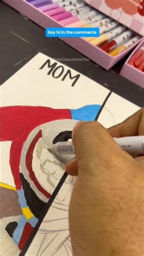 😳My MOM finally accepted my challenge to draw PROTOTYPE! #shorts #drawing #poppyplaytime