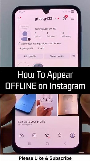 How to Appear Offline on Instagram