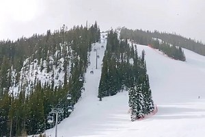 No need to dream of a white Christmas... it’s snowing! We hope you’re enjoying this day with your friends & family ❄️🎄 #MerryChristmas #WinterParkResort #LetItSnow | Winter Park Resort