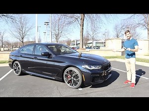 2023 BMW 540i: POV Start Up, Test Drive, Walkaround and Review