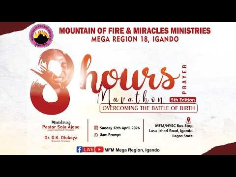 SUNDAY SERVICE || PST SOLA AJOSE || 12-04-2026