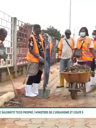 #TOGO Opération de salubrité Togo propre / Ministère de l'urbanisme et Golfe 5 #06juin #Host:#Marie_angeBIDA #TVT #TVTJT @fegnassingbe @PresidentDuConseil @republique_togolaise #VeRepublique #FlashInfoTogo #TiktokInfos #tiktoktogo🇹🇬