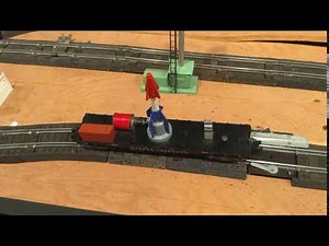 American Flyer trains 969 Operating Rocket Launcher Car