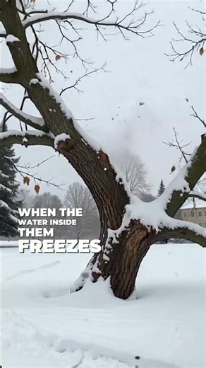 Why Trees Explode in Extreme Cold