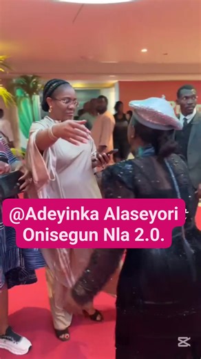 Onisegun Nla 2.0 with your daughter Adeyinka Alaseyori. | Olufunke Ayokunle