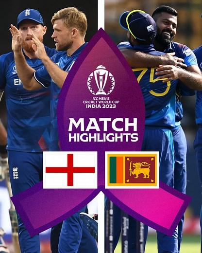 Sri Lanka pile on England's misery with a thumping win over the defending champions 💥 Match highlights 🎥 #CWC23 #ENGvSL | ICC - International Cricket Council