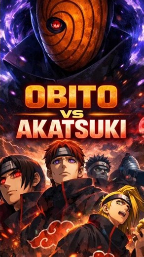 “What If Obito Uchiha Fought the Entire Akatsuki?”#narutoshippuden #itachiuchiha #obitouchiha