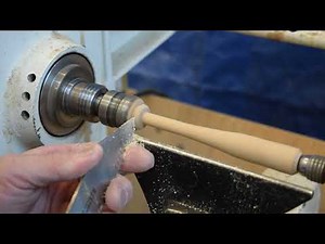 Wood Turning: Turning a Mini Baseball Bat for the Christmas Ornament Challenge Entry