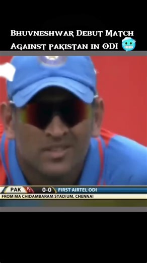 Bhuvneshwar Kumar Debut Match Against Pakistan In ODI 🥶
