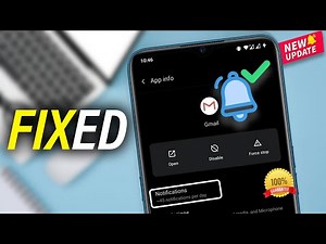 Fixed Gmail Notifications Not Working Android - Full Guide | 100% Worked