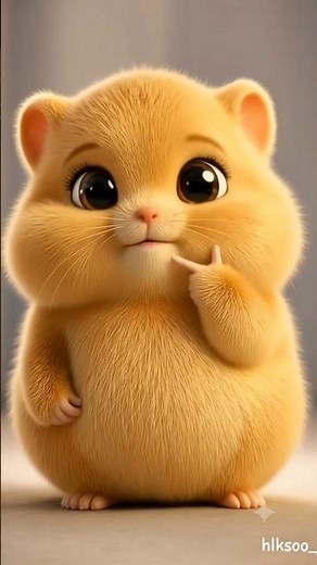 "Cute 3D Hamster Dance 🐹❤️ | So Adorable! #Shorts"