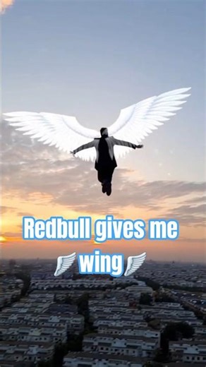 Redbull given wing 🪽 #redbull #youtubeshorts