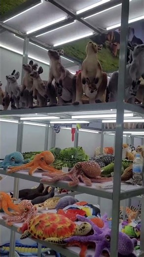 Realistic Animal Toys Collection 🐆 | Stunning Plush Big Cats Display | Toy Store Tour 2025