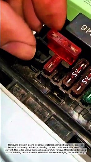 Easy Tricks to Remove Car Fuses Without Damaging the Fuse Holder 🔧⚡