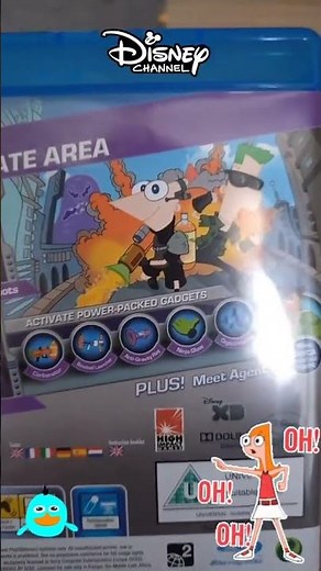 REDtro Parcels #5 Phineas & Ferb Across The 2nd Dimension