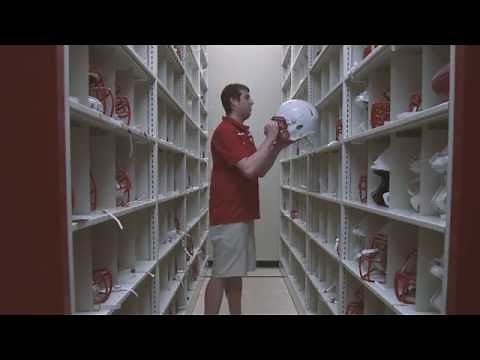 Sports Equipment Storage at University of Wisconsin/Badgers by Montel Inc.