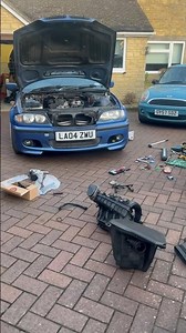 BMW E46 PCV valve system replacement #cars #shorts #fyp