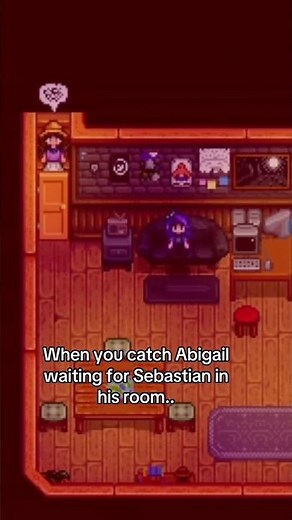 I Caught Abigail Waiting for Sebastian 😭 | Stardew Valley
