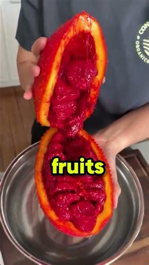 The Alien Egg Fruit That Hacks Your DNA 🧬🔴 #shorts #fruitfacts #fruits #nature