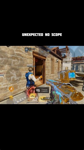 Unexpected No Scope In COD Mobile||#callofduty #callofdutymobile #shortsfeed #shorts #gaming #viral