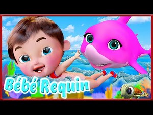 Bébé requin en français - La Dance du Baby Shark - Chansons pour enfants -Banana Cartoon LE Français