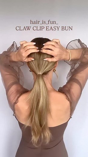 67K views · 10K reactions | EASY CLAW CLIPEASY BUN for you If you...