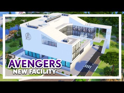 AVENGERS New Facility | Part 1: Wanda's Bedroom, Meeting Areas | Sims 4 Speed Build