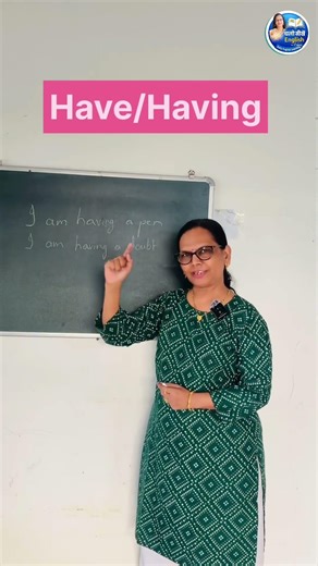 Stop Saying “I am Having…” ❌ | Have vs Having | Learn Correct English #actionverbs #tenses #past