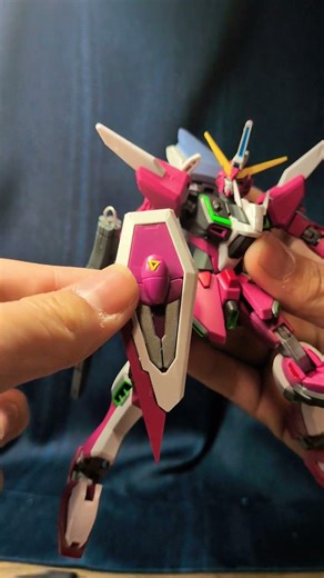 インフィニットジャスティスベースのオリジナルガンプラ「インフィニットブラスターガンダム」
