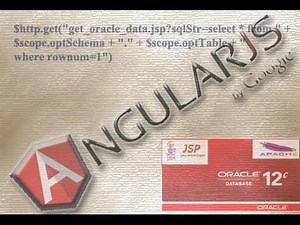 Dynamically retrieve Oracle Schemas and Tables using AngularJS