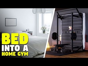 This Bed Turns Into a Fully Functional Home Gym!