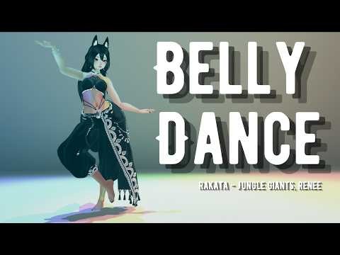 VR Belly Dance Fusion Freestyle | VR Full Body Tracking Performance in #VRChat