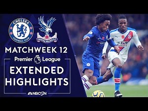 Chelsea v. Crystal Palace | PREMIER LEAGUE HIGHLIGHTS | 11/09/19 | NBC Sports