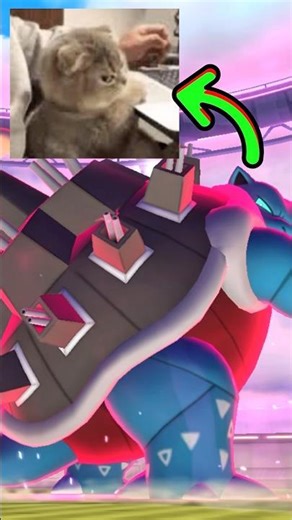 Gmax Blastoise side eye be like...👀